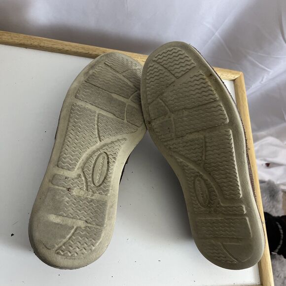 Sketchers Boat Men’s Shoes Size 7.5 Brown Y2K Grandpa Casual Slip On main image 5